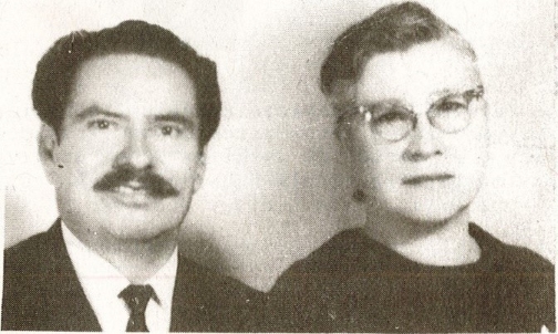 Maclovio Gaxiola and his wife Micaela, formal portrait